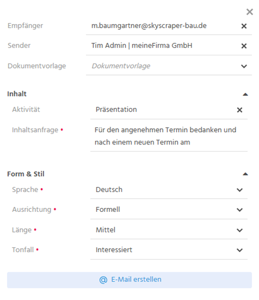KI-Texterstellung-Mail