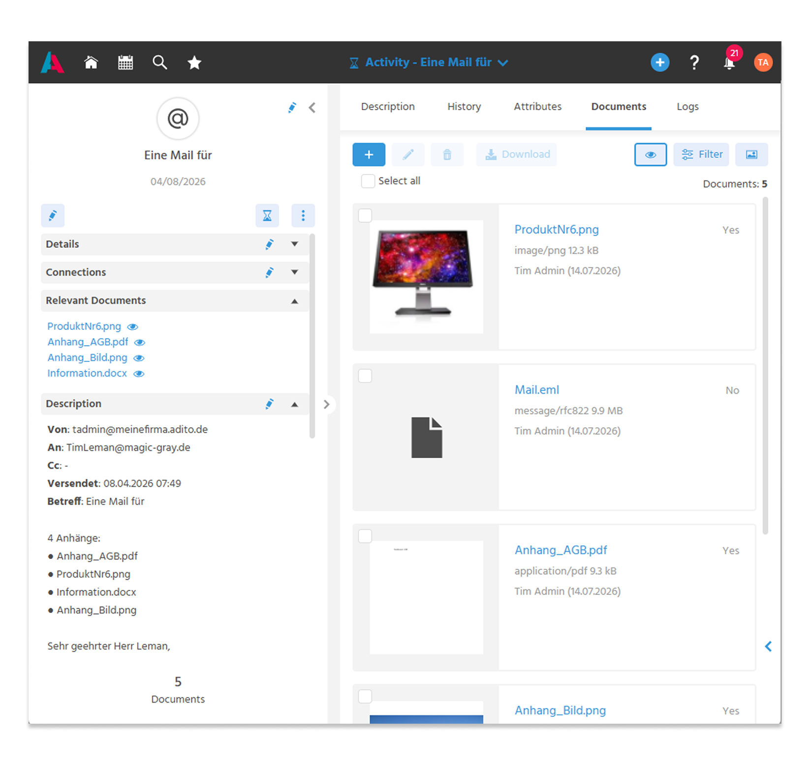 Inline images